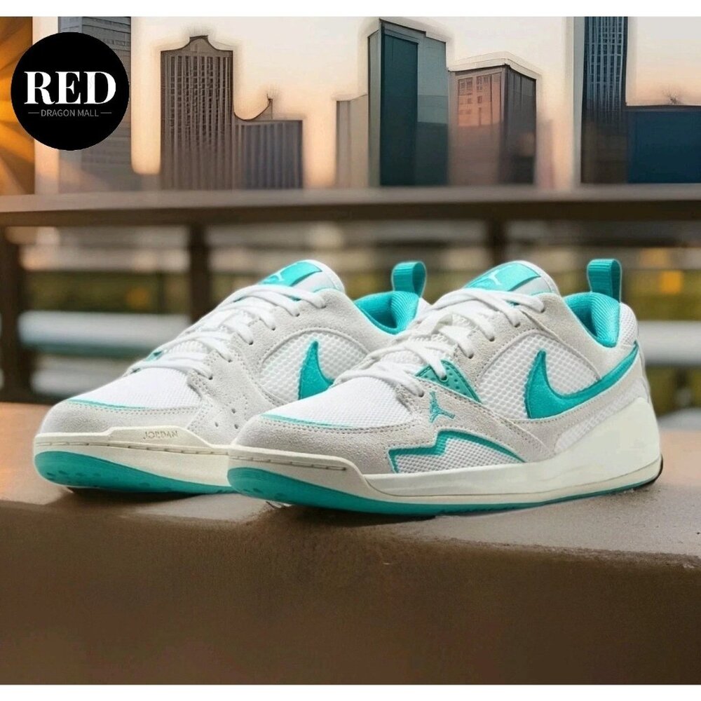 Nike Jordan Comfort Era White Washed Teal Sneakers Shoes HJ6778-113 - Women's 8